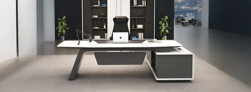 مكاتب خشب مودرن